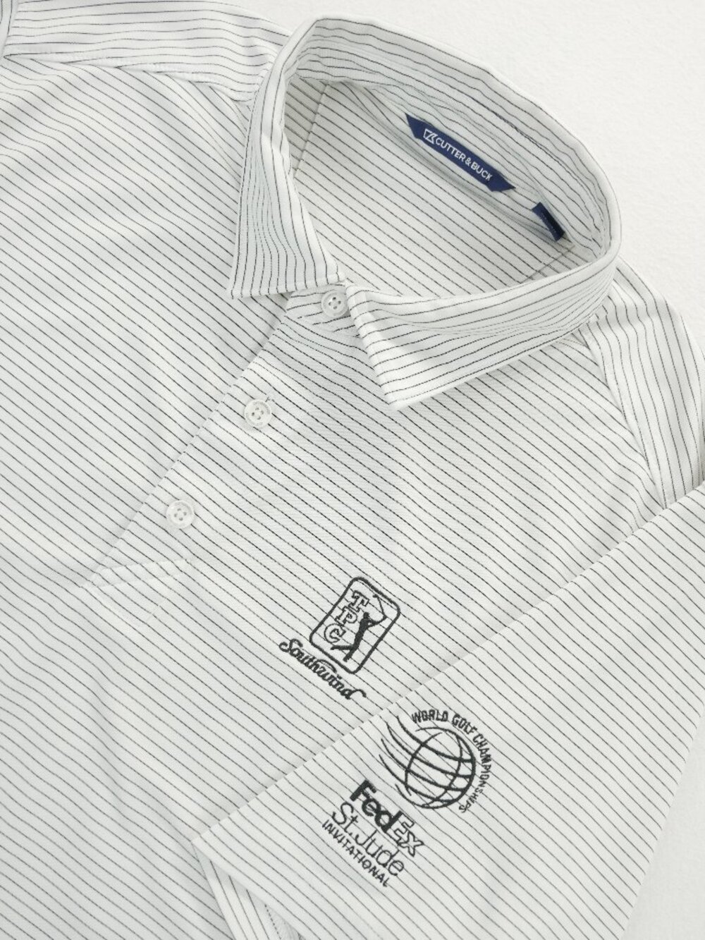 Cutter And Buck Polo Mens Large Southwind Performance Stretch Casual Golf